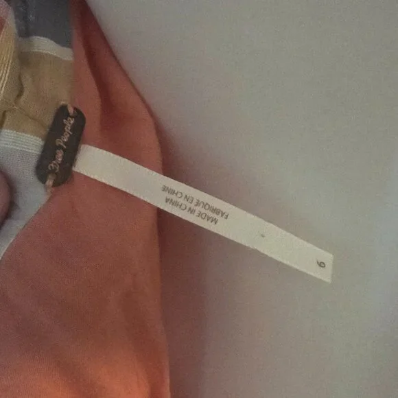 Free People Rainbow Dreams Plaid Dress in Pink/Combo - Picture 14 of 16